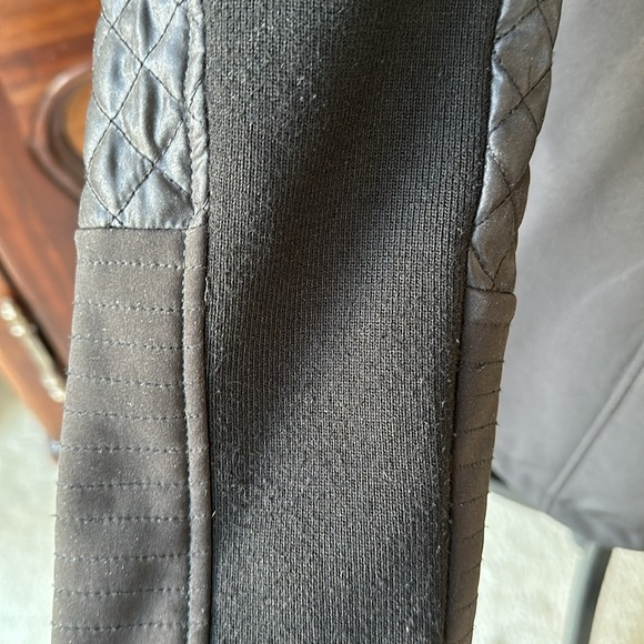 MICHAEL Michael Kors Asymmetrical Quilted-Sleeve Coat - Picture 13 of 17